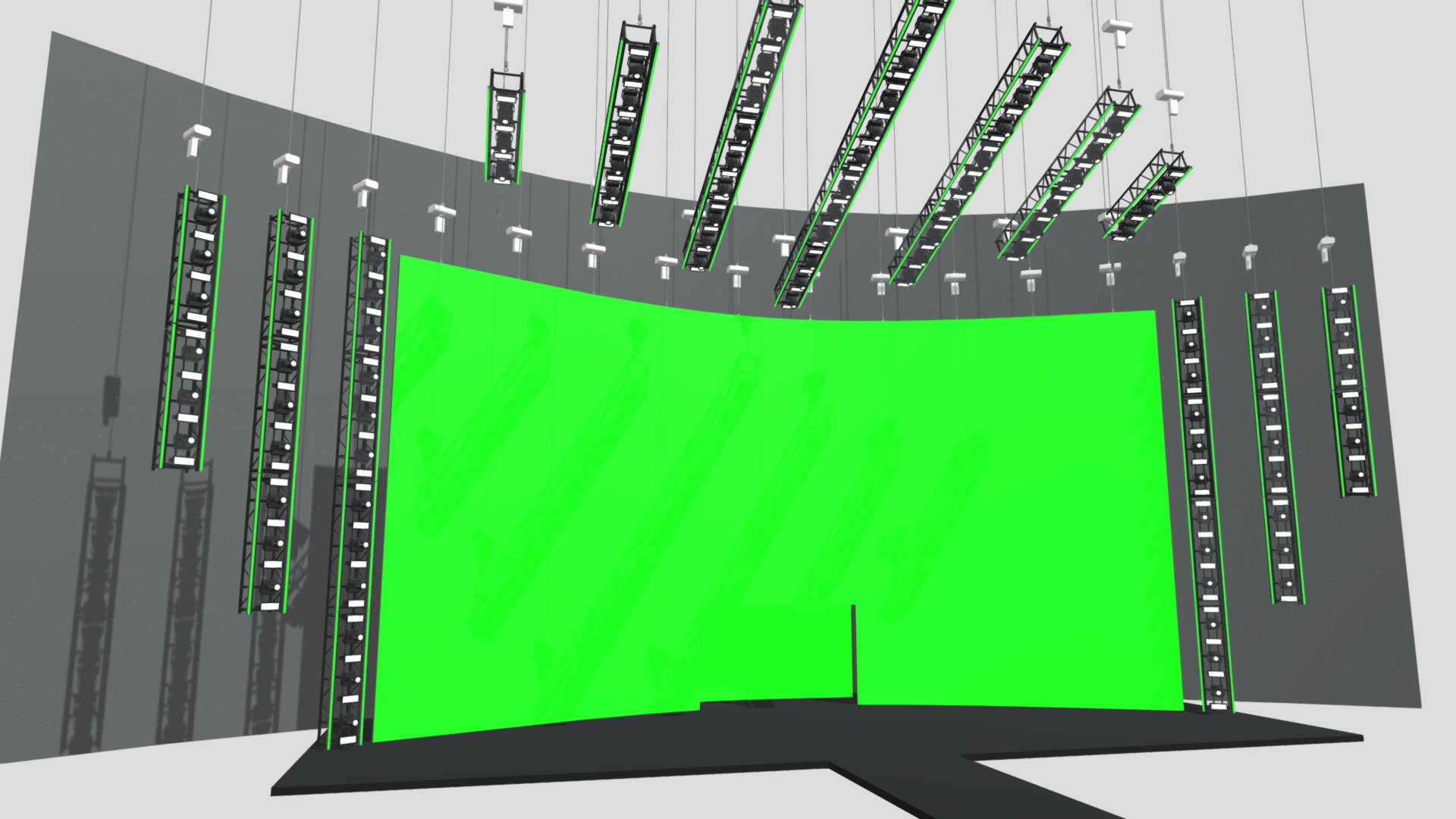Once WWE began touring again post-pandemic, they designed new sets for their weekly shows; Raw, SmackDown and 205 Live. This stage is also used for all their major Pay Per View events such as Survivor Series and Royal Rumble.