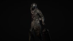 BREATHLESS (EATEN character concept) xnormal, explorer, designer, astronaut, hazmat, marvelous, wanderer, characterconcept, substancecharacter, marvelousdesigner, marvelous-designer, substancepainter, substance, painter, blender, blender3d, gameart, sci-fi, zbrush, gamecharacter, dark, blender-cycles