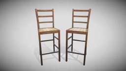 Footstool for Bar - Stoolbar bar, stool, classic, furniture, chair