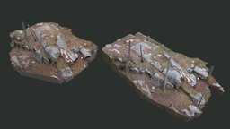 Environment scan with map baking A7R IV vs D5300 d5300, photogrammetry, 3dscan, a7riv, noai