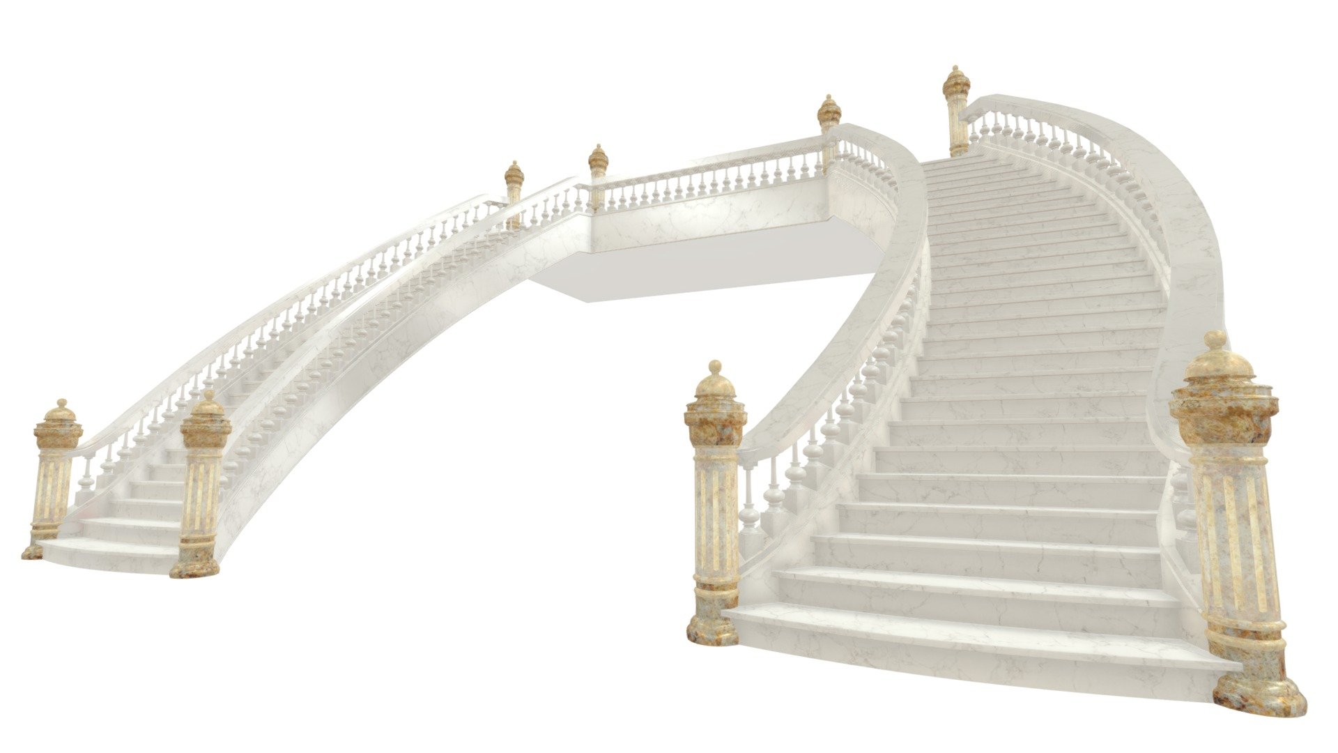 The best staircase for the interior of the hotel, hall&hellip; .
FBX file size : 3.52MB

Click on the link to see more models : https://sketchfab.com/GbehnamG/store

If you need customized 3d models , feel free to contact at: mr.gbehnamg@yahoo.com