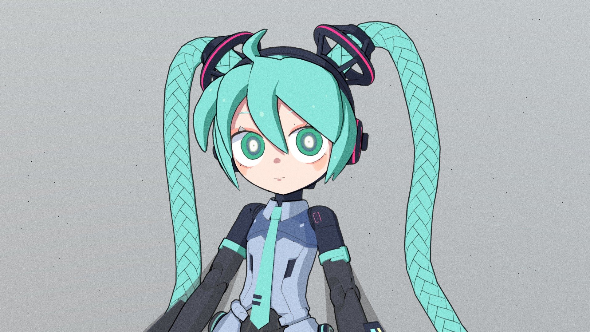 Based on a series of illustrations by チェリ藻
https://www.artstation.com/chelicot

Imagine if Sketchfab had actual NPR settings.
