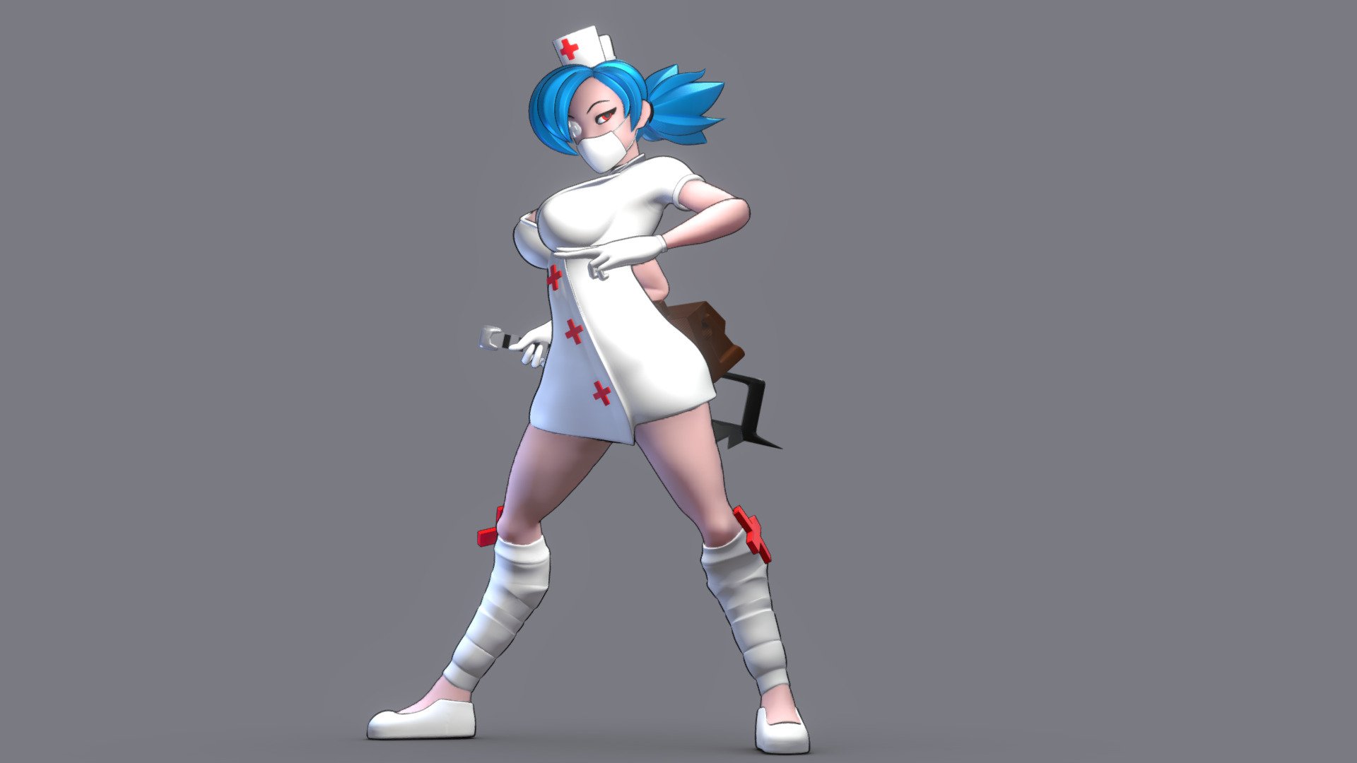A fanart sculpt of Valentine from Skull Girls created using blender.
Download the Blender File under the Goddess Tier on my patreon : https://www.patreon.com/tarsis