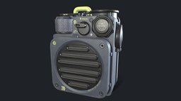 Muzen wild mini speaker, prop, portable, audio, hardsurface