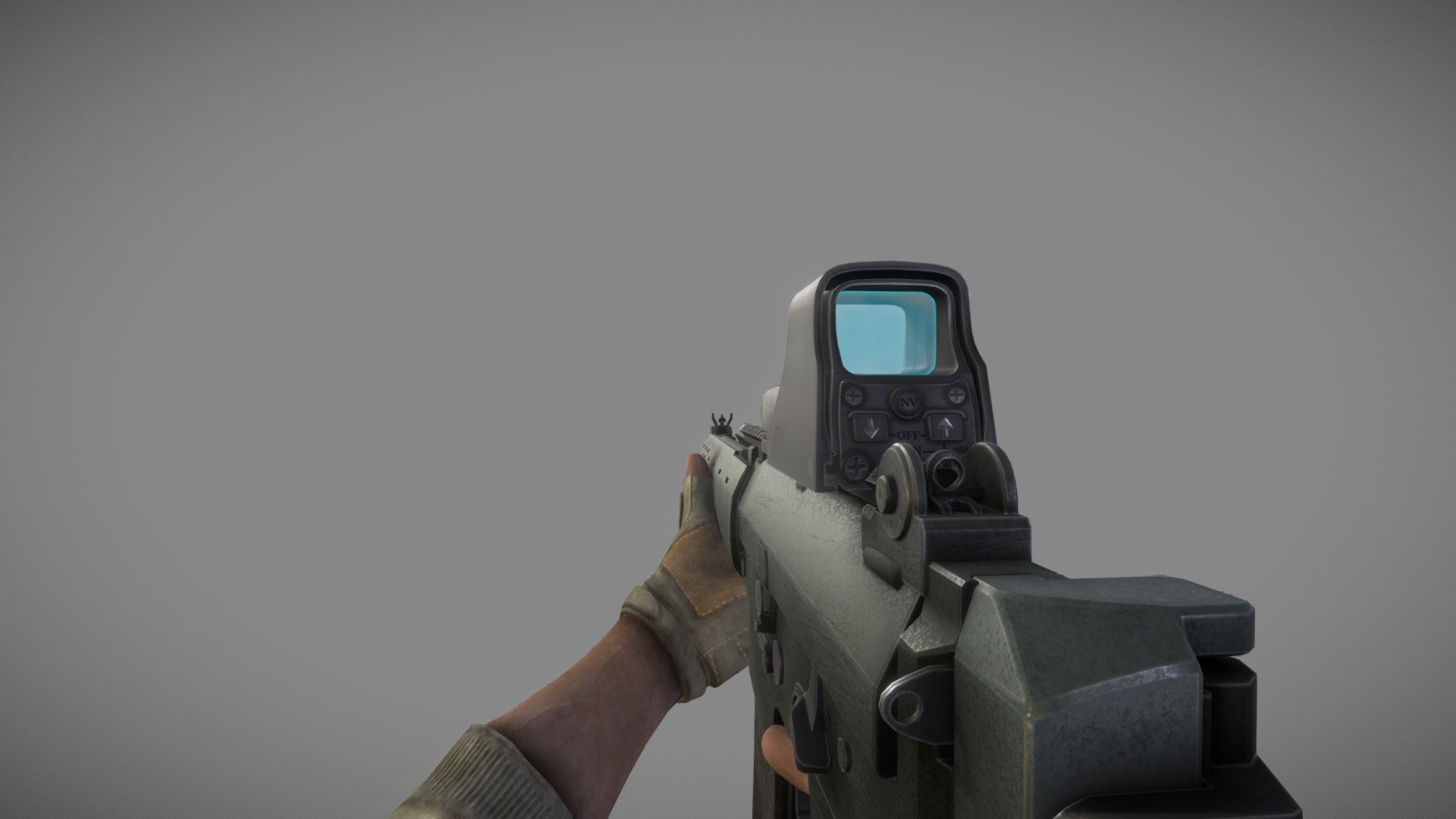 Animated AK5 (Automatic Carbine) + Audio Files.


This is the second version of this model. Version 1 contains different hands/arms model and is available HERE.

See also my other models: https://sketchfab.com/bsp/models

Animatons:

- Select

- Putaway
 
- Idle

- Inspect
 
- Move
 
- Run

- Change Fire Mode (automatic/single)

- Fire (Automatic)

- Alternate Fire (Single)

- Reload
 
- Empty Reload
 
- Zoom Idle
 
- Zoom Move
 
- Zoom Fire (Automatic) (Single)

- Zoom Alternate Fire
 
- Melee Attack
 
- Dryfire
