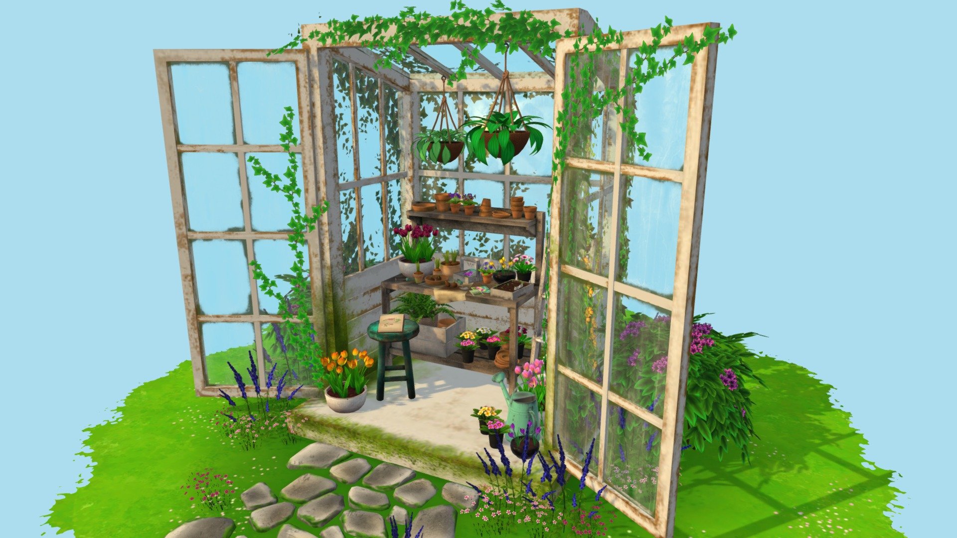Small, cozy garden
