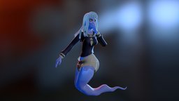 SculptJanuary 2020 - Day 01 - Spectral cute, fireworks, newyear, sculptjanuary, cutegirl, cute_girl, spectral, diaper, abdl, sculpture, newyear-2020, sculptjanuary2020, abdlart, ddlg