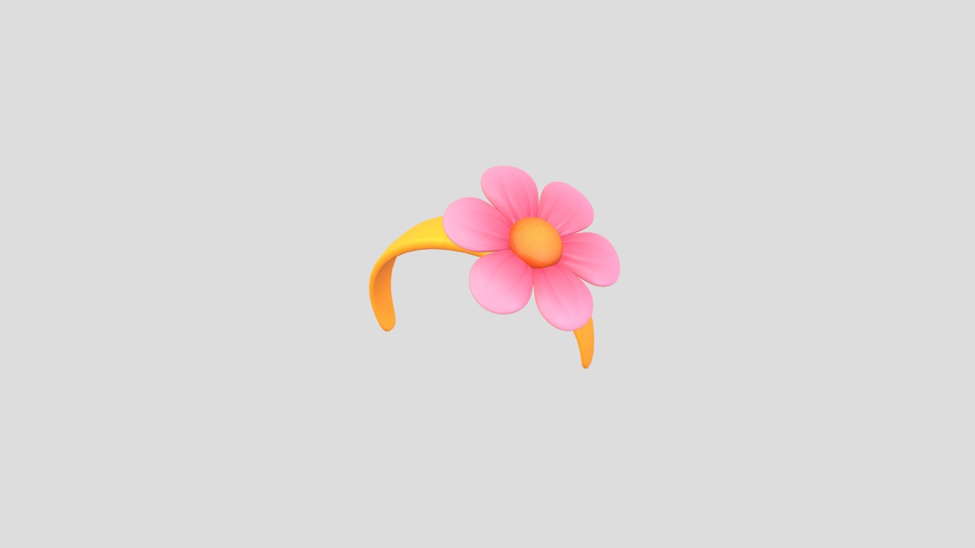 Flower Headband 3d model.      
    


File Format      
 
- 3ds max 2023  
 
- FBX  
 
- OBJ  
    


Clean topology    

No Rig                          

Non-overlapping unwrapped UVs        
 


PNG texture               

2048x2048                


- Base Color                        

- Normal                            

- Roughness                         



1,768 polygons                          

1,869 vertexs