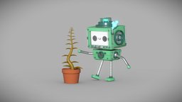 Cute Robot cute, lindo, kiddo, robot