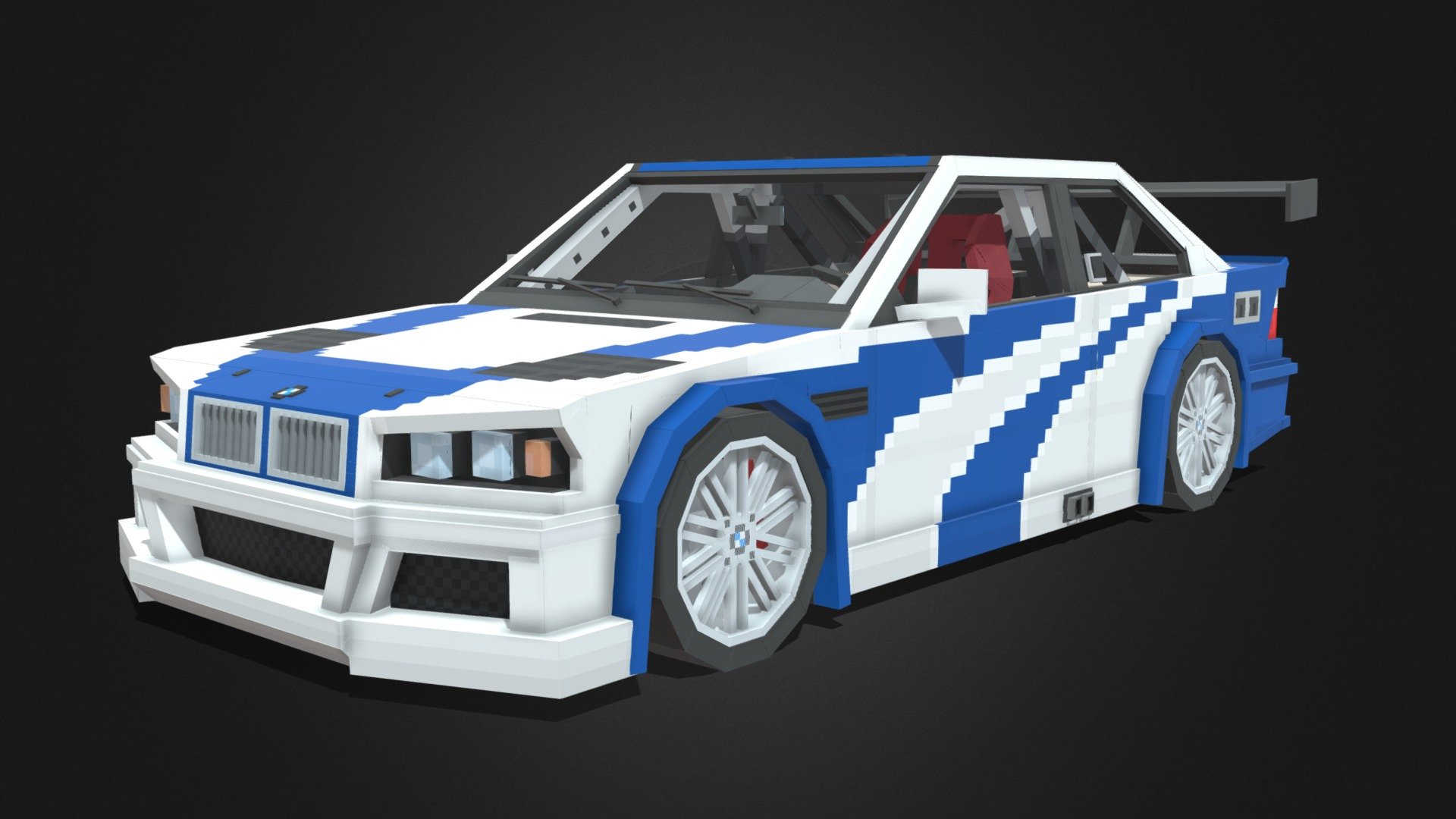 Made for Mine-imator only! Purchase this model now .gltf .bbmodel format included. Not for Minecraft mods.