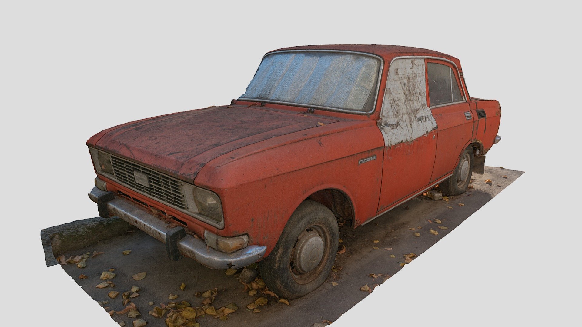 We found this red Moskvich in one of the courtyards of Tbilisi. 450 photos were taken for this model, some of them I took sitting on the shoulders of @mgv 

Misha helped me a lot with the processing of the model, thanks to him it turned out so good.

Мы нашли этот красный москвич в одном из дворов Тбилиси. Для этой модели было сделано 450 фотографий, часть из них я сделала, сидя на плечах @mgv

Миша очень помог мне с обработкой модели, благодаря ему она получилась такой хорошей.

Tips are welcome: https://boosty.to/sv_stats/donate