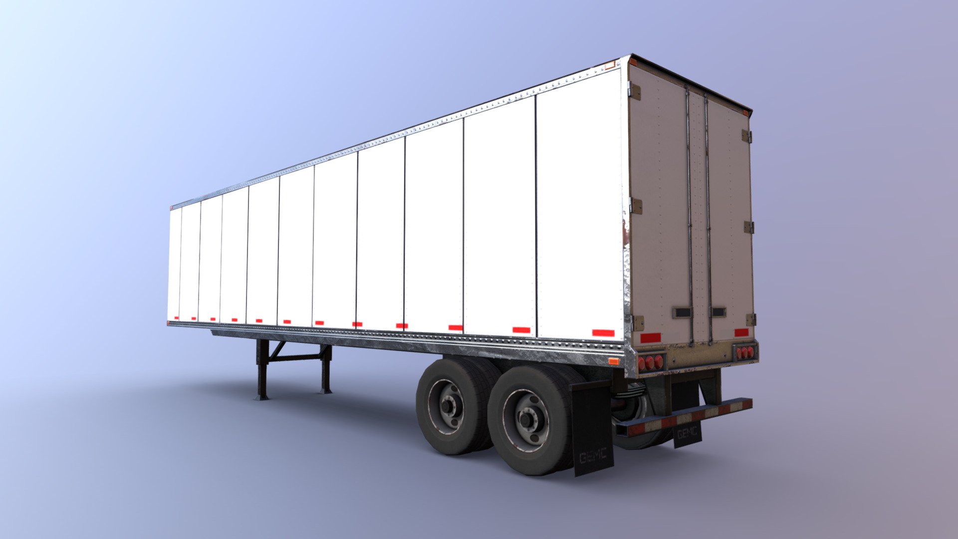 A 40ft semi trailer I just made.