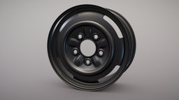 Steel Car Wheel wheel, rim, classic, automotive, car-wheel, old-timer, wheel-rim, steel-wheel