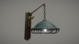 Exterior Wall Lamp 3ds-max, substance_painter, substance3dsmax, buenosaires, substance, substance-painter