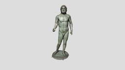 Statue de Neptune - Lyon rome, archeology, god, statue, museum, mythology, roman, romain, archeologie, neptune, photogrammetrie, poseidon, musee, photogrammetry-historical, archeology-photogrammetry, photogrammetry, sculpture, history