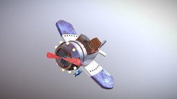 Avion / Plane Toy autodesk, toy, autodeskmaya, substancepainter, maya, low-poly, lowpoly, plane