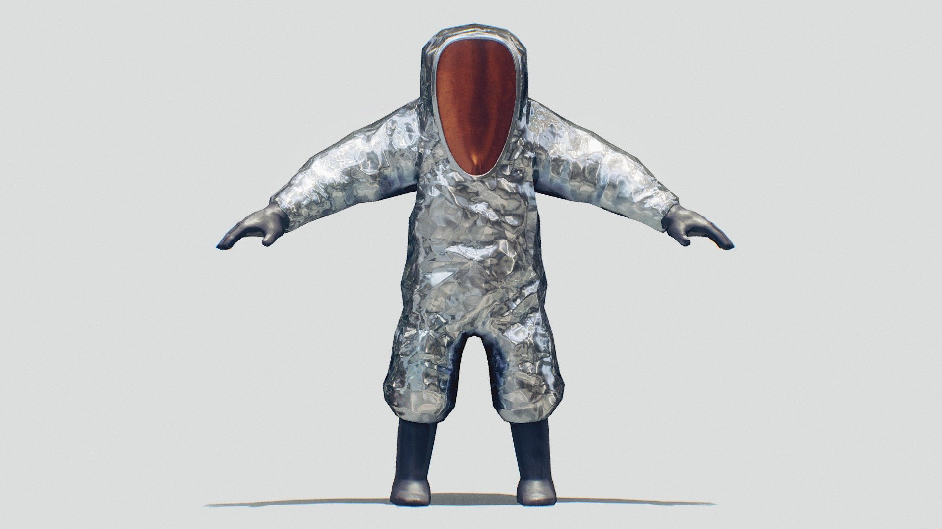 A hazmat suit (hazardous materials suit) is a piece of personal protective equipment that consists of an impermeable whole-body garment worn as protection against hazardous materials. Such suits are often combined with self-contained breathing apparatus (SCBA) to ensure a supply of breathable air. Hazmat suits are used by firefighters, emergency medical technicians, paramedics, researchers, personnel responding to toxic spills, specialists cleaning up contaminated facilities, and workers in toxic environments.