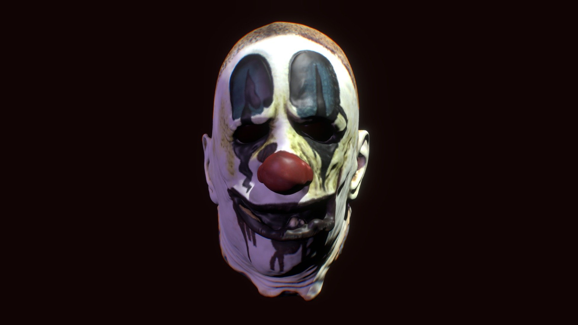 Clown Mask look test.