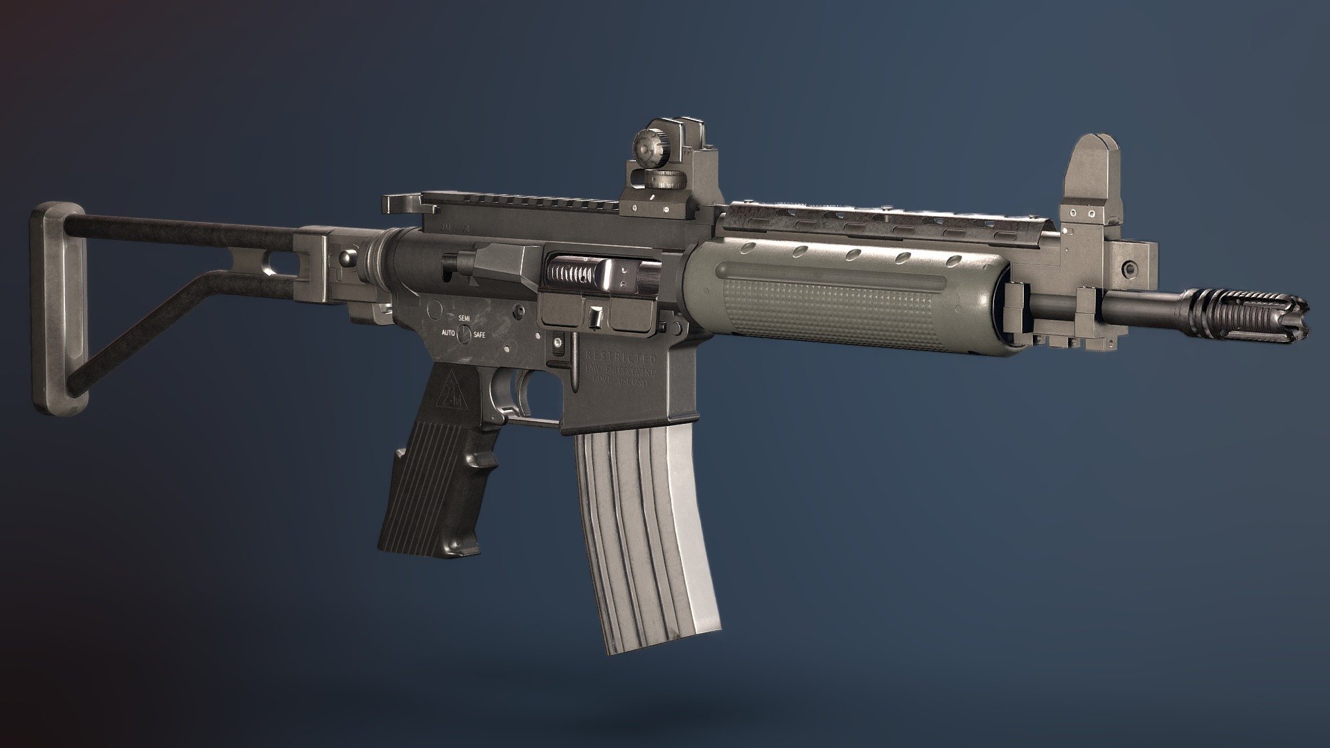 The LR 300 is an American assault rifle and conversion kit designed by gunsmith Allan Zitta and manufactured by Z-M Weapons. The LR stands for &ldquo;Light Rifle