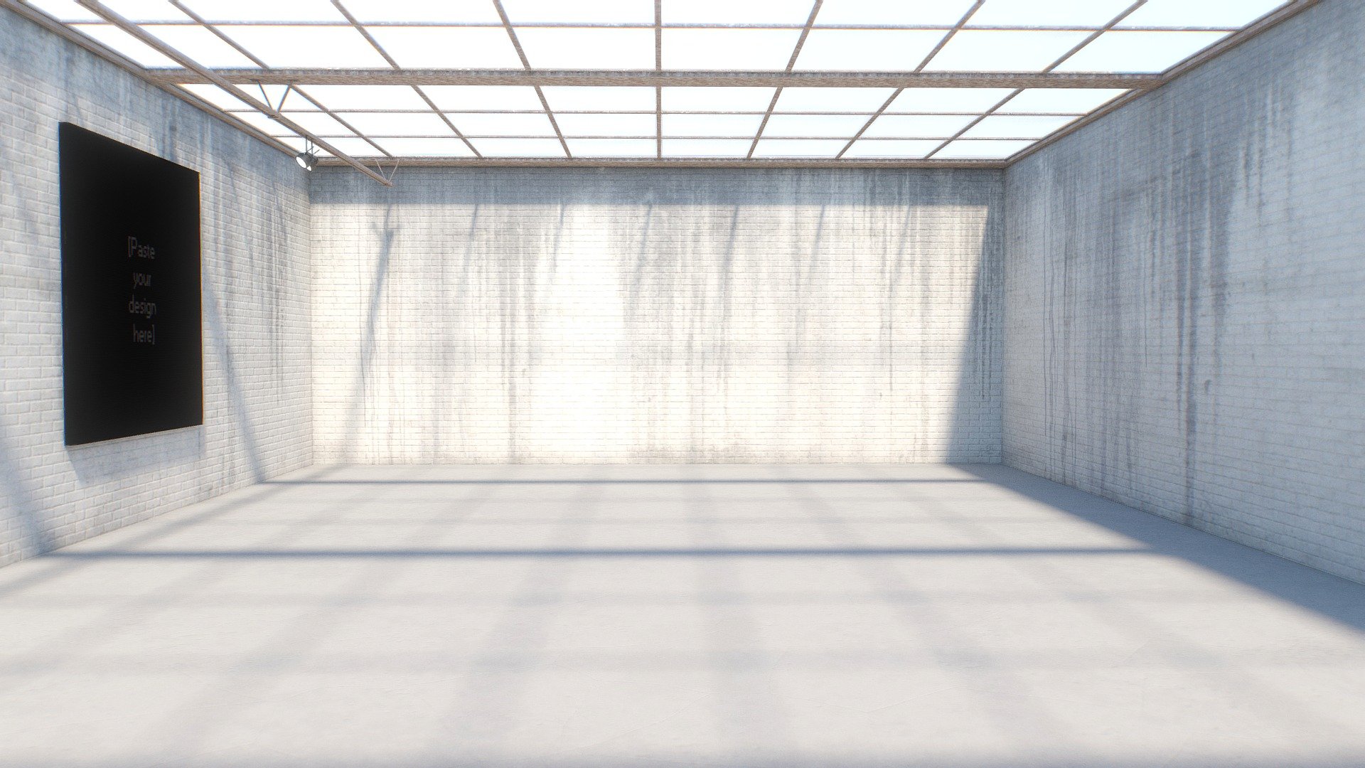 VR Gallery interior made for Product Showcase.

Canvas has a separate texture so you can easily change to your own.

See more of our work on: https://www.behance.net/marcinlubecki

If you need personalized 3d models or got any questions to us or just need to talk, feel free to contact at: marcinlubecki@gmail.com