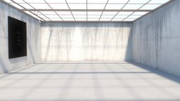 Abandoned VR Gallery for Design & Street Art abandoned, concrete, painting, presentation, virtualreality, old, streetart, 3dsmax, interior