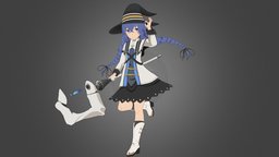 Roxy Migurdia - Mushoku Tensei avatar, 3dcharacter, animegirl, vrchat, anime-character, character
