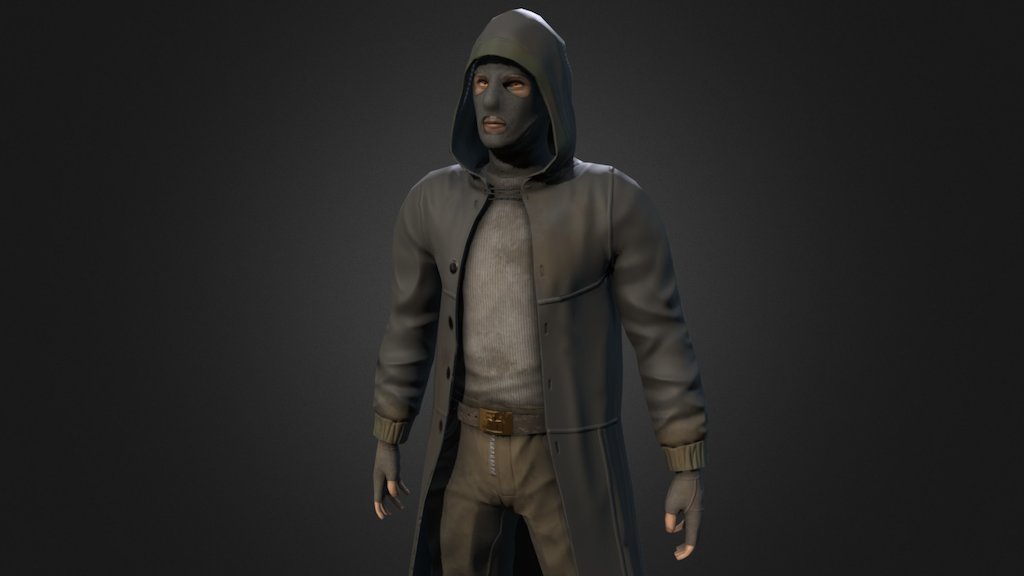 Made a character based on one of my favorite game series. Went for a relatively low poly model, and tried to do a lot with the textures. Had some trouble with the UV's and baking, but turned out well. Spent a good amount of time practicing sculpting fabrics.

2K PBR textures