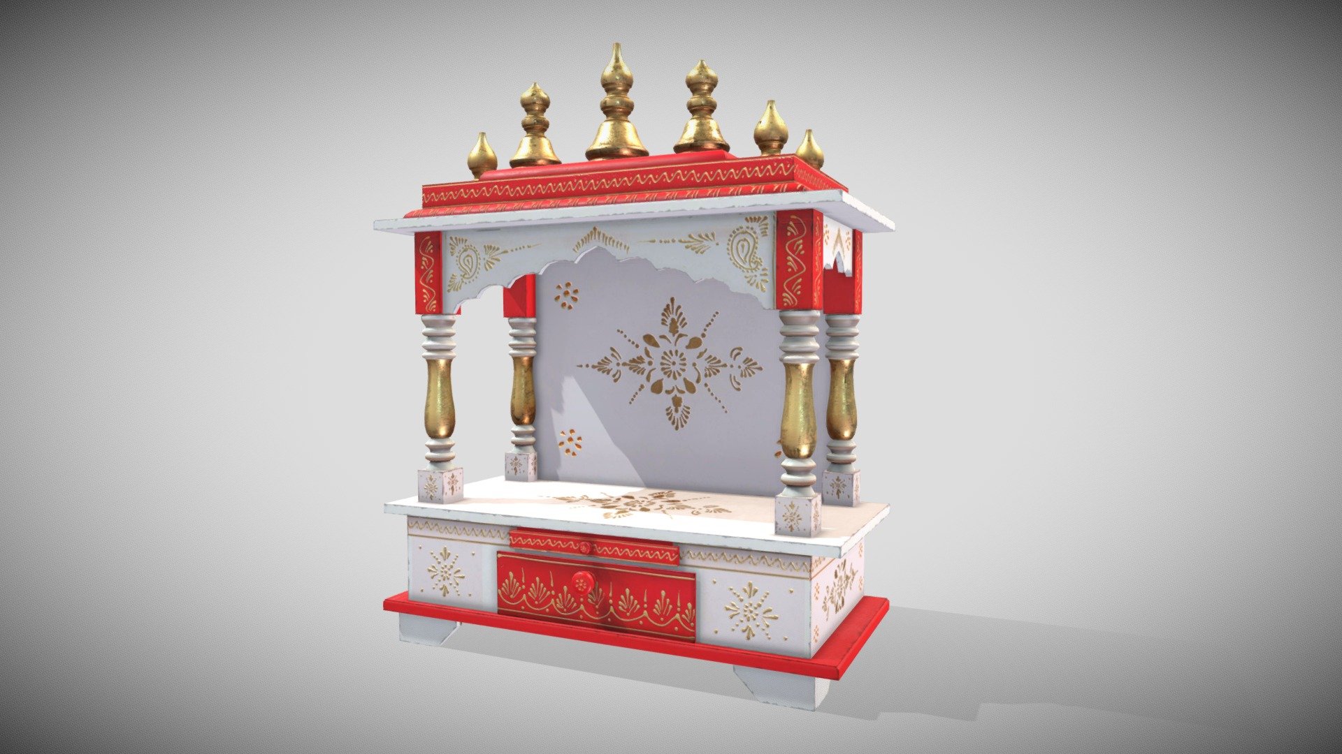 One Material 4k PBR Metalness

All Quads - Subdividible