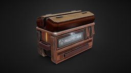 C3 - Sci-Fi Container 4 kit, crate, storage, transportation, mars, cage, chest, case, equipment, cargo, box, package, locker, container, industrial, crisper