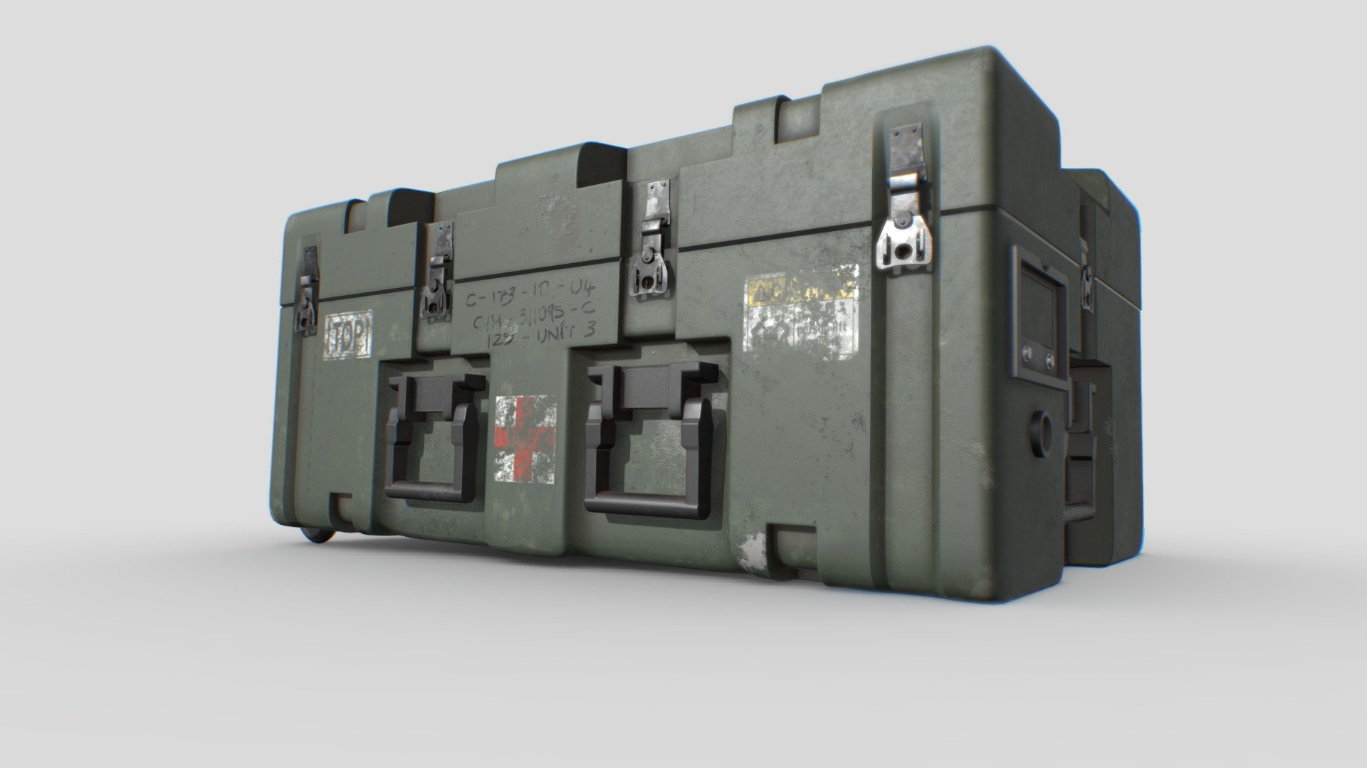 This is my HP version of this Hardigg Military Crate. Please turn on HD if it’s not by default.

What you will get with the download:




.fbx file;

4K textures sended separately and free;

LP .fbx file sended separately and free;

Watch my stuff on my Instagram