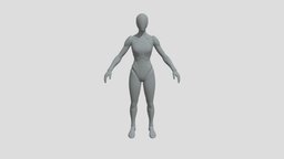 Unreal Mannequin for Scale Reference unreal, scale, fbx