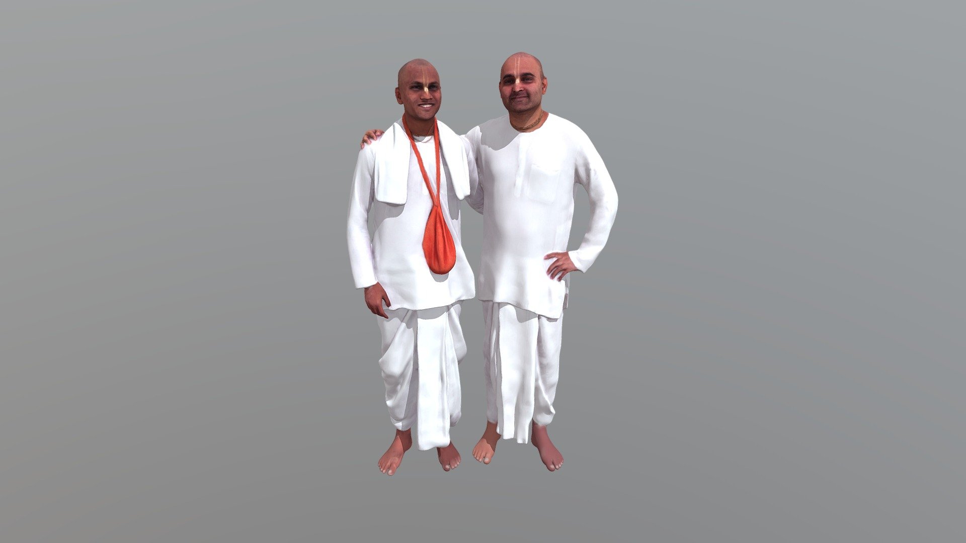 Indian Pandit Pujari 3D Scanned Model

We have High Resolution 3D Scan model obj with texture file which can be used in any environment or Unreal Engine