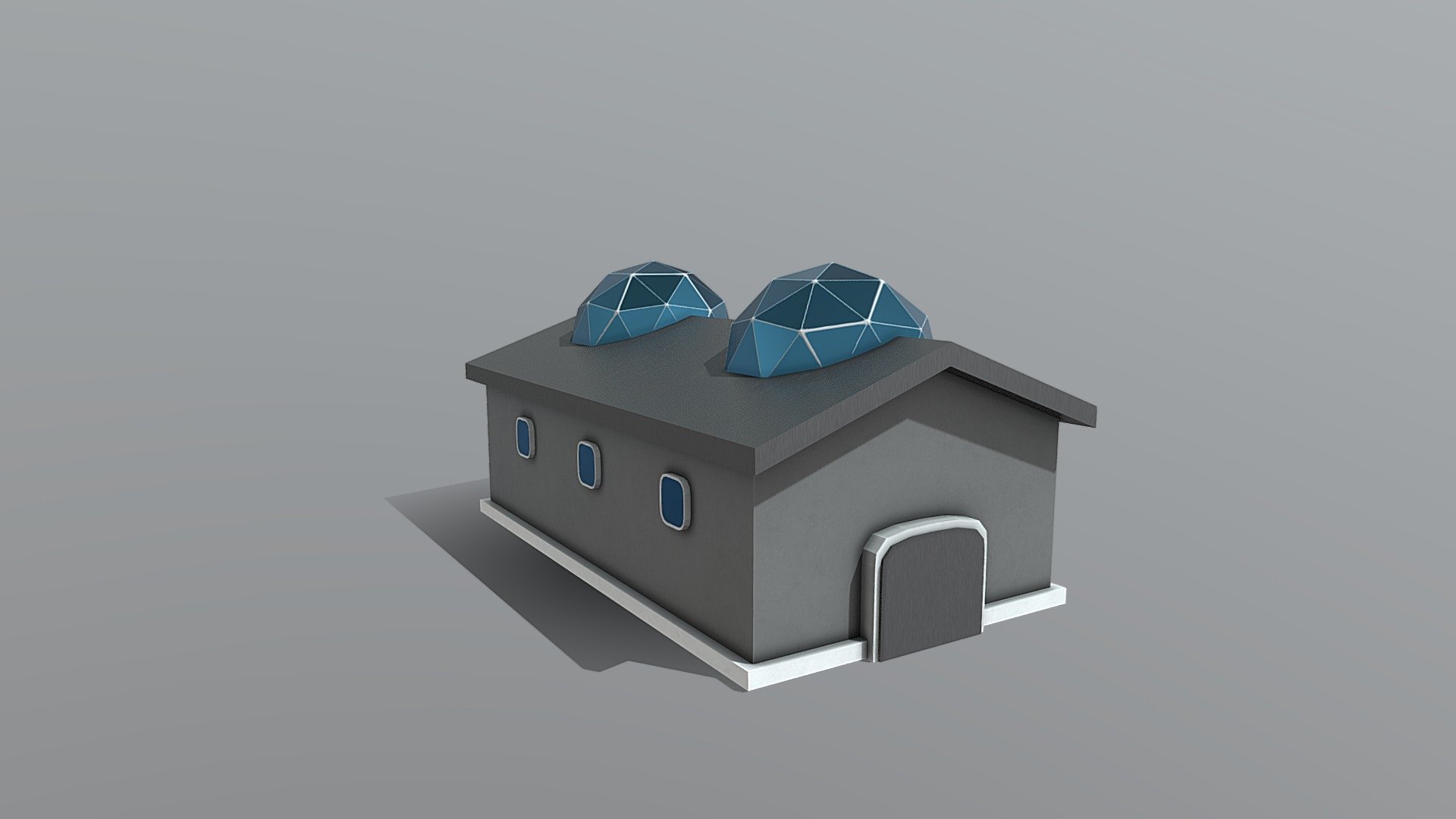 This is a Low Poly Storage Habitat I made in Blender and textured in Substance Painter for a small Project i'm working on.