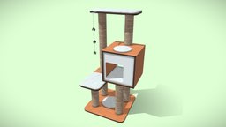 Cat tree tower modern design furniture cat, cats, furniture, homedecor, furnitures, furnituredesign, furnitureinterior, home, cattree, cattreehouse, cattower