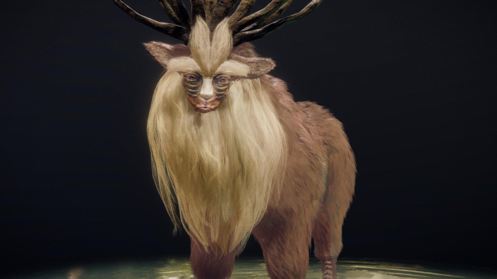 I dedicated a lot of time to perfecting the fur, and there were moments when I was about to gave up. 

But I'm happy to say that I persevered and achieved my goal.

I really hope you appreciate the end result!