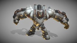 Mecha Golem mecha, cyborg, anime, robot