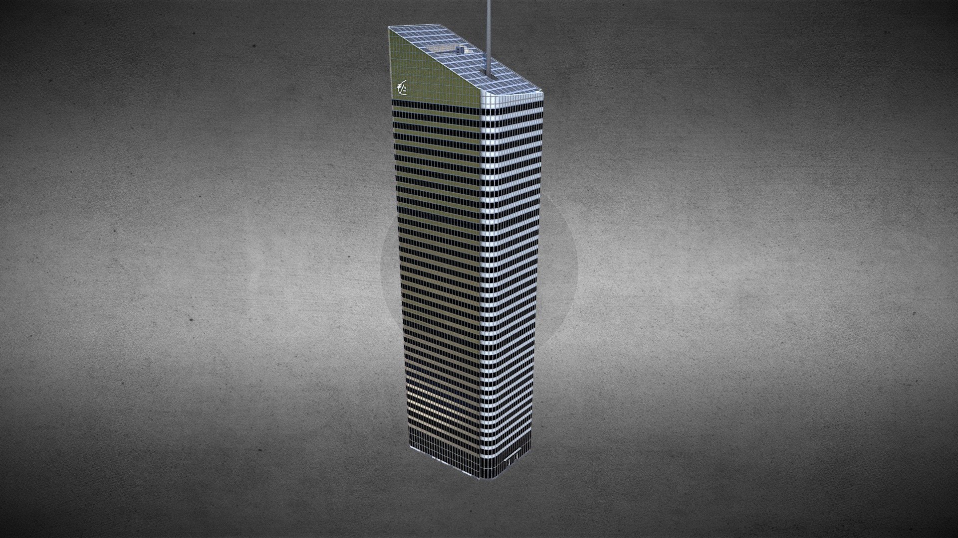 INCITY Tower - Lyon Part-Dieu

The Incity Tower, known as the Gum Tower, is an office building located in the Part-Dieu district of Lyon, France.
Located at the corner of Garibaldi Street and Cours Lafayette, in place of the former UAP tower (destroyed in 2012), the Incite Tower is 202 metres high.
In 2016, the tower is the tallest skyscraper in Lyon, in front of the Part-Dieu tower (nicknamed “the pencil”) and the Oxygène tower, and the third highest skyscraper in France (arrow included) behind the First tower (La Défense) and the Montparnasse tower (Paris)

Specially created and adapted for the game “Cities Skylines” on STEAM