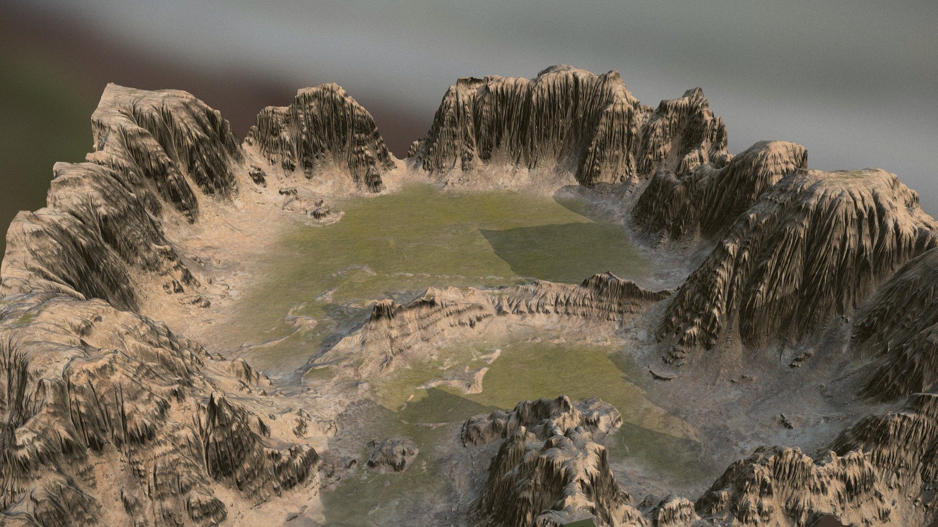 Valley Mountain Terrain for games/Renders.
Additional fle include heightmap and masks so you can create your own terrain using heighmap in game engines
Thank You!
similar model:Click Here