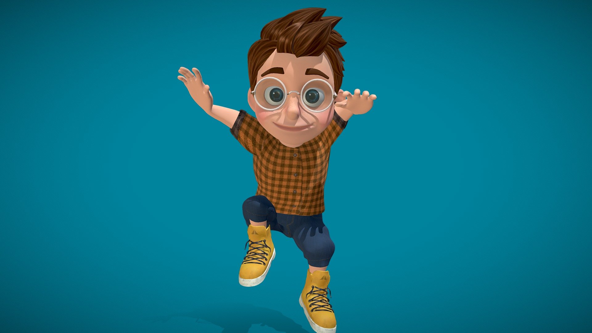 My vision of a cartoon boy.




Created in Blender

Textured in Substance Painter
