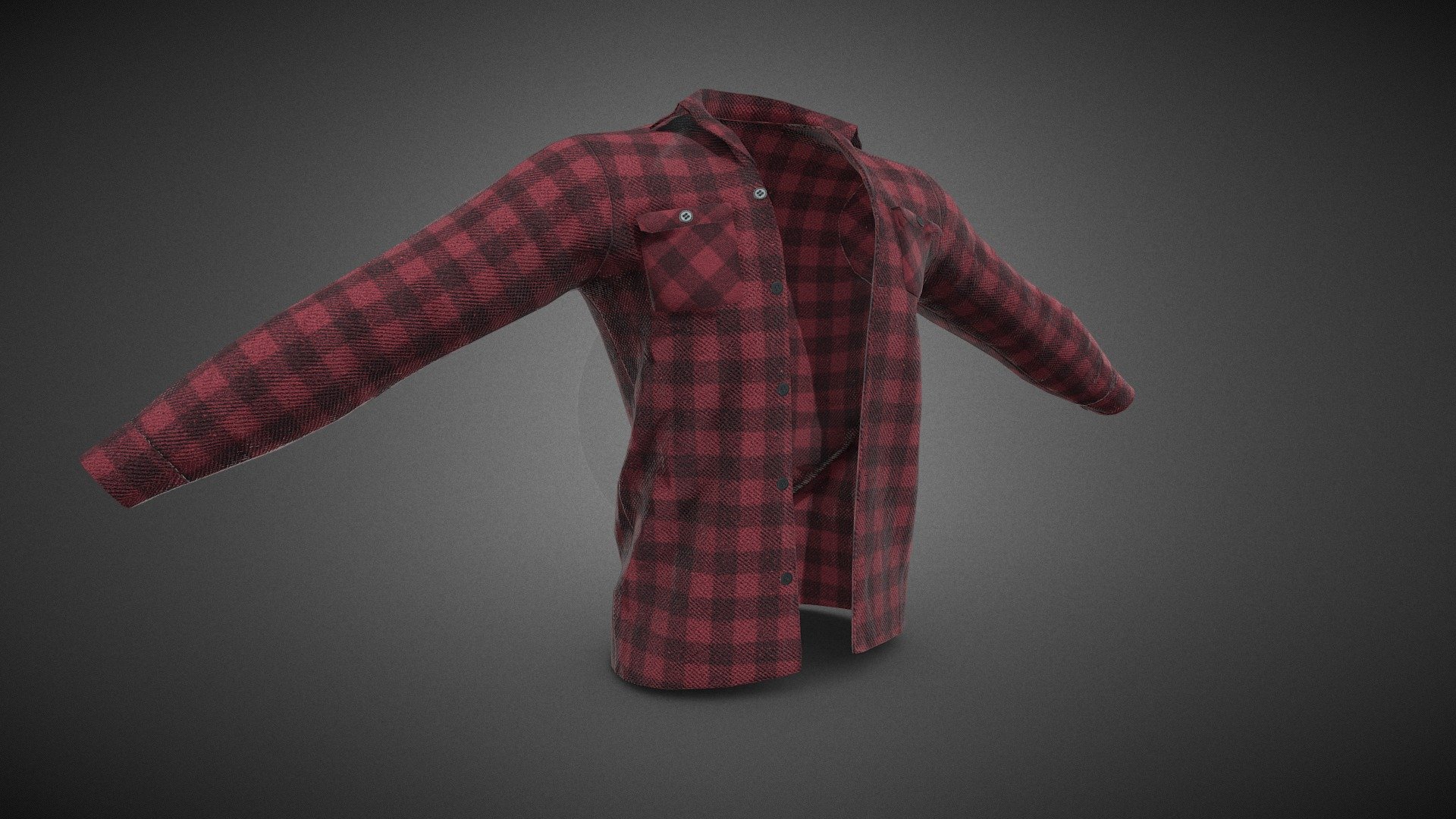 CG StudioX Present :
Red Flannel Shirt lowpoly/PBR




This is Red Flannel Shirt Comes with Specular and Metalness PBR.

The photo been rendered using Marmoset Toolbag 4 (real time game engine )


Features :



Comes with Specular and Metalness PBR 4K texture .

Good topology.

Low polygon geometry.

The Model is prefect for game for both Specular workflow as in Unity and Metalness as in Unreal engine .

The model also rendered using Marmoset Toolbag 4 with both Specular and Metalness PBR and also included in the product with the full texture.

The texture can be easily adjustable .


Texture :



One set of UV [Albedo -Normal-Metalness -Roughness-Gloss-Specular-Ao] (4096*4096)


Files :
Marmoset Toolbag 4 ,Maya,,FBX,OBj with all the textures.




Contact me for if you have any questions.
