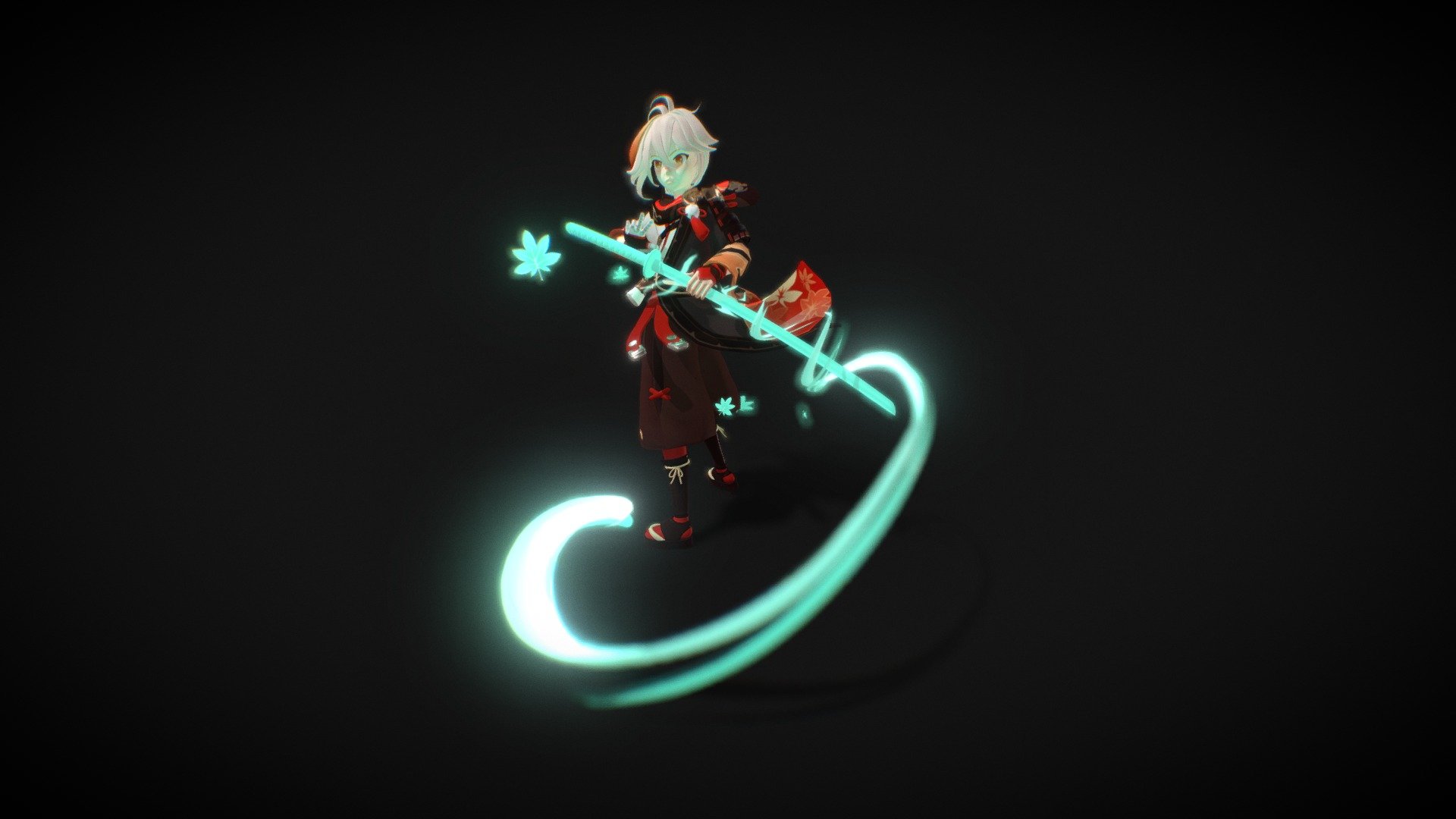 Another project completed, this time a fanart of the game Genshin Impact. Kaedehara Kazuha, a wandering samurai attuned to nature and with a grandiose heart.

I am very proud of this project. In it I learned many new things and was able to understand more about the importance of a pipeline.

Prepared not to make the same mistakes, new characters are coming.

I hope you liked the result. Thanks!