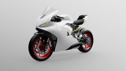 Motorcycle Pro bike, motorbike, moto, motorcycle, motorsport, customizable, carreras, 3dsmax, 3dsmaxpublisher