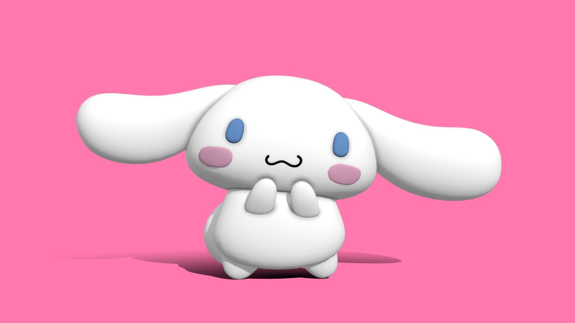 BUY HERE: https://www.fab.com/listings/73478953-70c7-41cd-85f7-49c7fdf9be5c 

A simple and cute 3D model of popular Sanrio character Cinnamoroll.

File Formats





FBX 




glTF




OBJ




STL




Native 3.5 Blender File



STL is recomended for 3D printing

Not Rigged

Polygons:
17,134

Vertices:
8,595