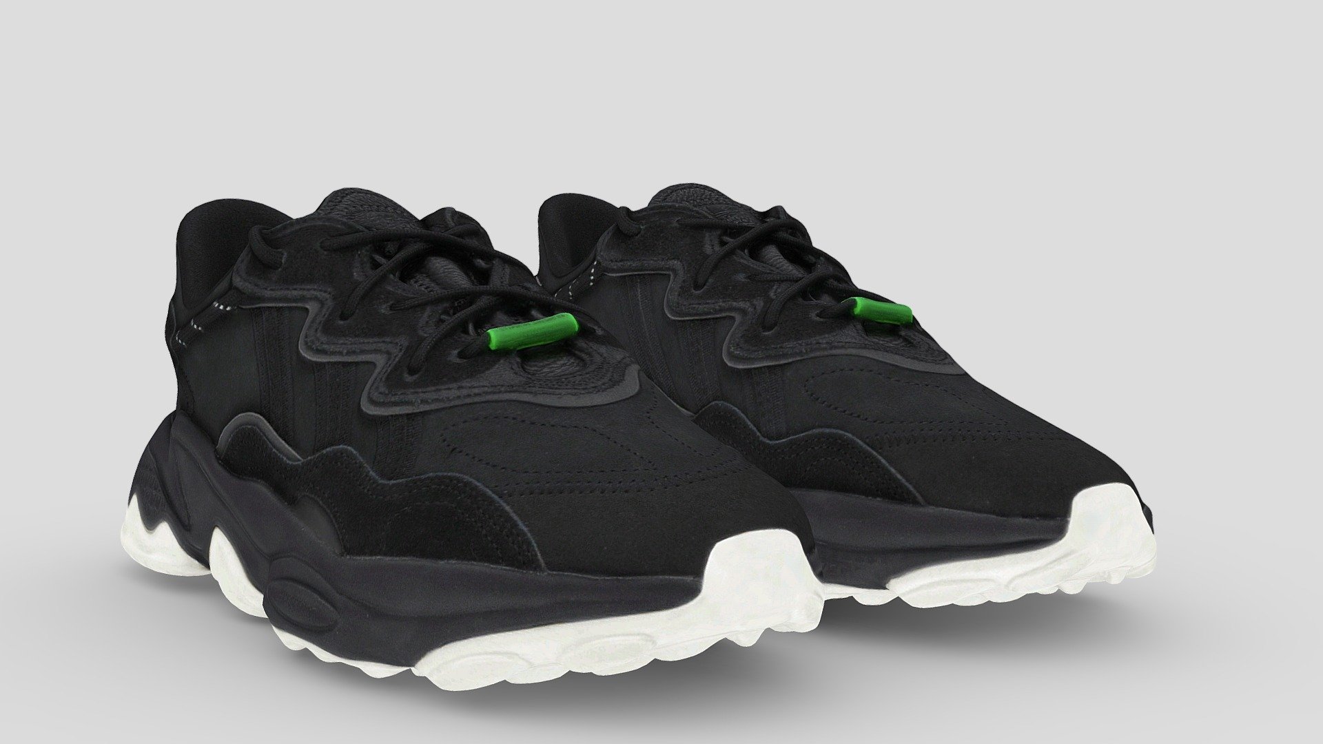 A Very Detailed scanned shoes with High-Quality .Reay to use in virtual try on project.

The Mesh is UV unwrapped.

4096x4096 difuse map Texture Maps jpg format，in the compressed file rar.

The textures is lighting baked,the texture is uploaded to preview images.

File contains :

FBX .OBJ .stl.collada(dae).Difuse map Texture(jpg format).

If you want to change the colorway of the shoes, it is easy to do with photopshop. If you want to change the colorway or decrease the polycourt ,I am willing to do it.

This is a professional scanning agency, if you want any other shoes, Don't hesitate to tell me.It will helps a lot.we are available for custom shoes scan.

Don't forget to check my other sneakers,Have a nice day：）