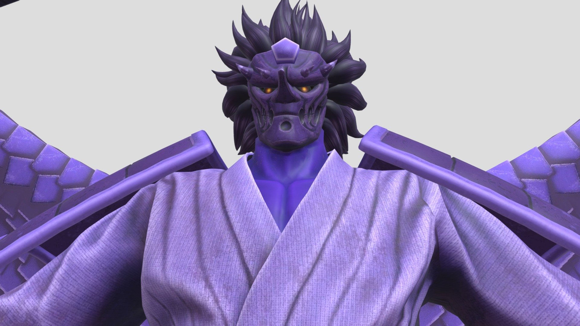 I converted the Sasuke's Susanoo model from JUMP FORCE