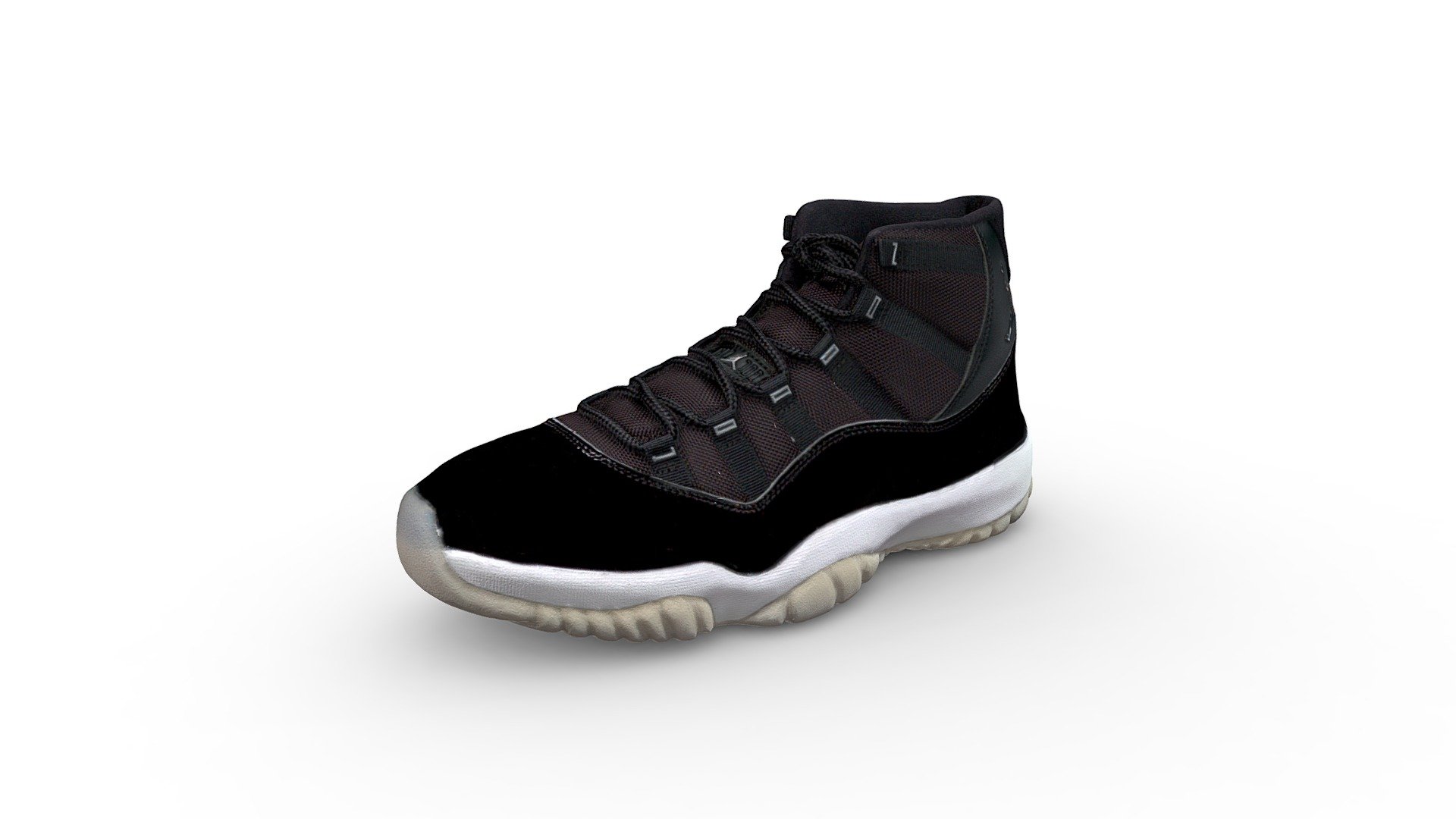 3D Scan of an Air Jordan 11 Retro 2020

The Air Jordan 11 has become a tradition in the eyes of sneakerheads and the basketball community as Jordan Brand has commemorated a colorway with an exclusive Holiday release for a number of years. The patent leather combined with the mesh has been the canvas for a handful of timeless colorways. Holiday 2020 appears to feature another AJ11 as the Air Jordan 11 “25th Anniversary” is set to release later this year in celebration of the shoe’s 1995 release.