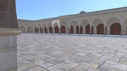 The great mosque of Sousse in Tunisia islam, muslim, islamic, vray, africa, grand, augmentedreality, historical, dome, shrine, arabic, historico, virtualreality, arabian, great, mosque, quran, uvmapped, cultural-heritage, tunisia, mixedreality, sousse, pbr-texturing, photoscan, architecture, photogrammetry, 3dsmax, pbr, lowpoly, archaeology, free, construction, history