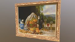 Picture frame 07 object, frame, product, painting, item, classic