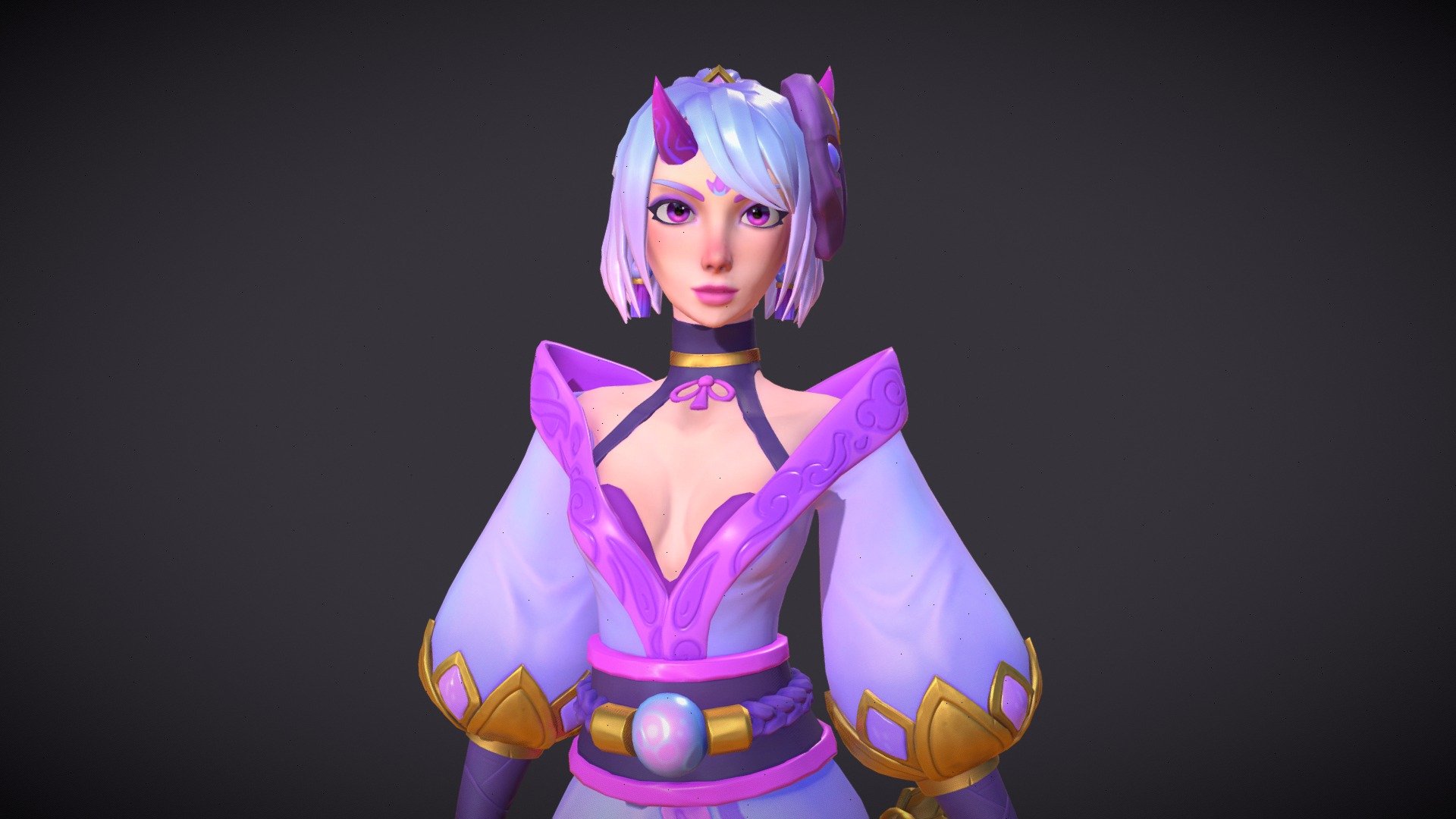This is Spirit Blossom Lux, my entry for Search for a Star 2023!
Based on this model: https://www.artstation.com/artwork/yJzz88