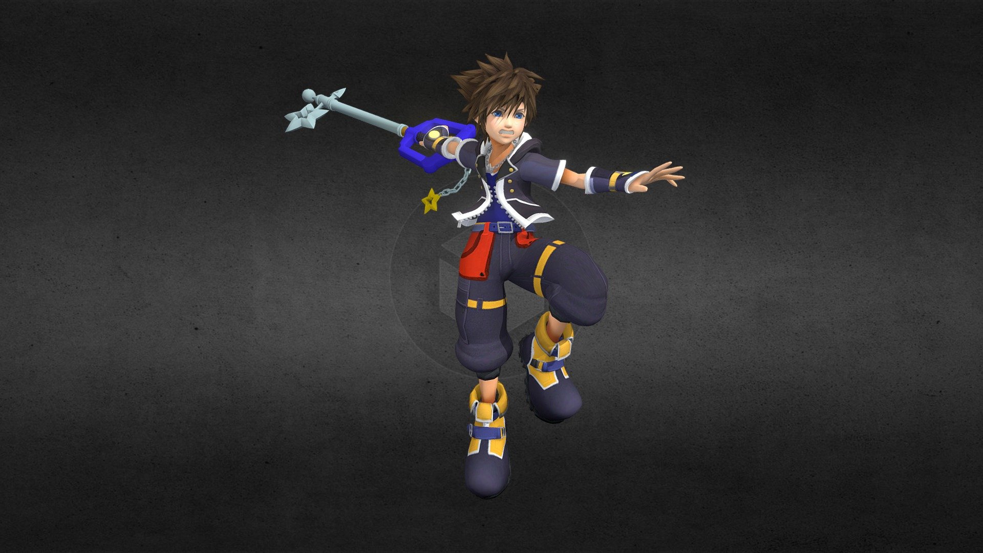 My recreation of Sora's Second Form artwork from Kingdom Hearts III

no you can't dl

i'd apreciate if you gave this a like and follow me on sketchfab